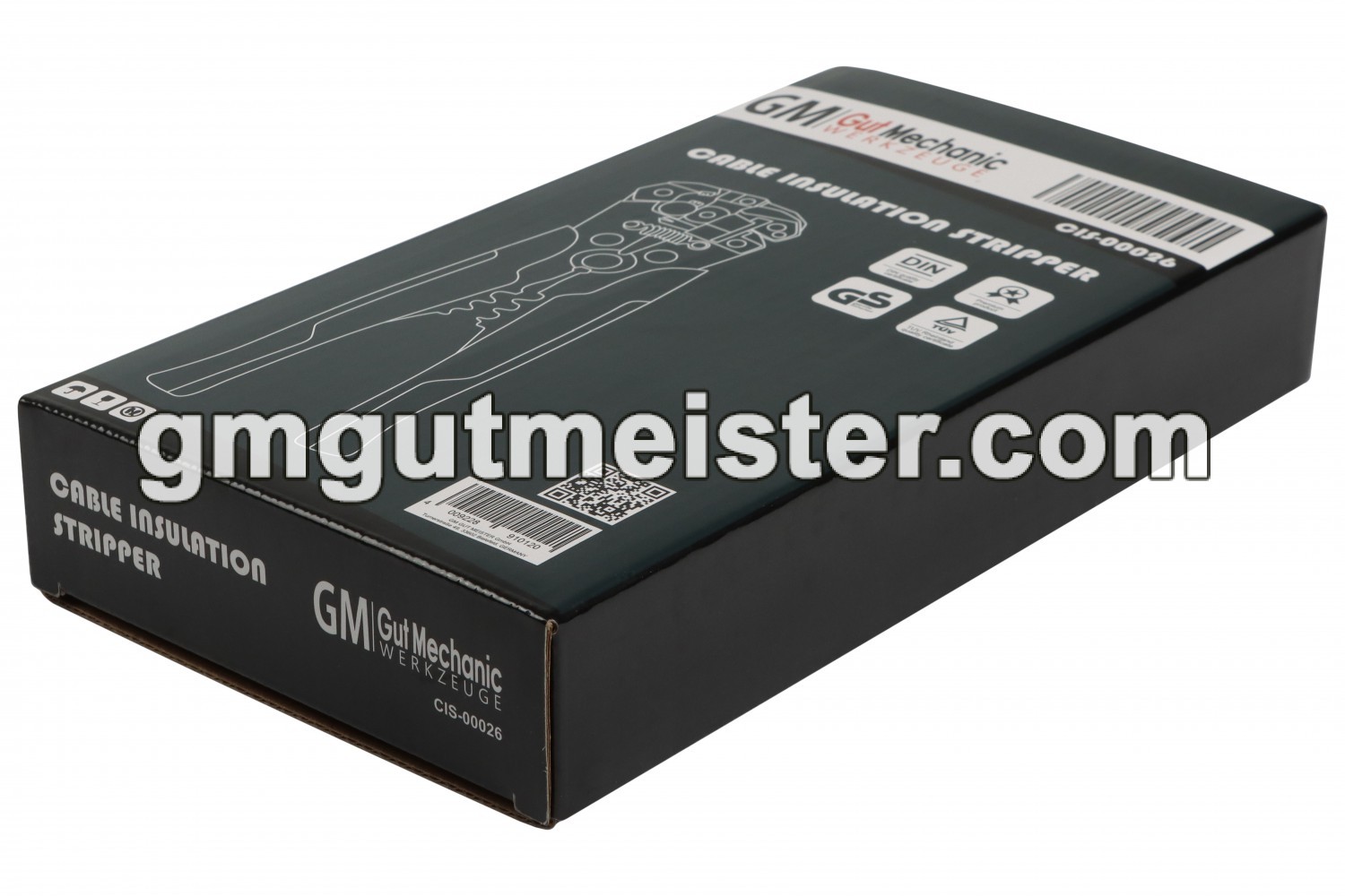 ЩИПЦІ ОБЖИМНІ ДЛЯ ЗНЯТТЯ ІЗОЛЯЦІЇ З ПРОВОДІВ (СТРИПЕР) GUT MECHANIC 0.2-6MM² (З НАБОРОМ ХОМУТІВ, ГІЛЬЗ ТА НАКОНЕЧНИКІВ) CIS00026 - фото 9